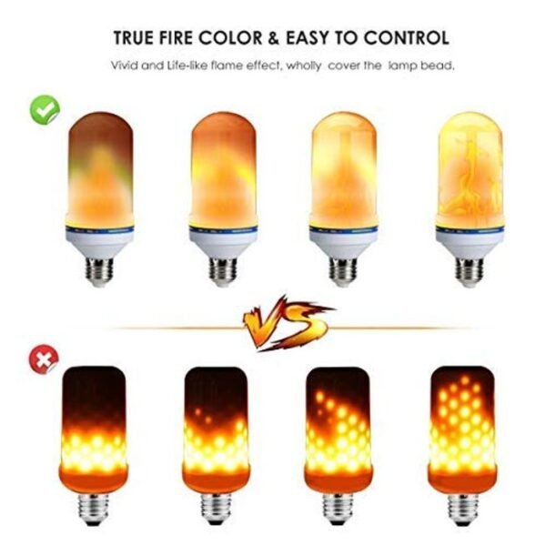 LED Flame (Flickering) Light Bulb - Image 2